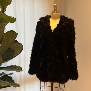 Zara Faux Fur Coat